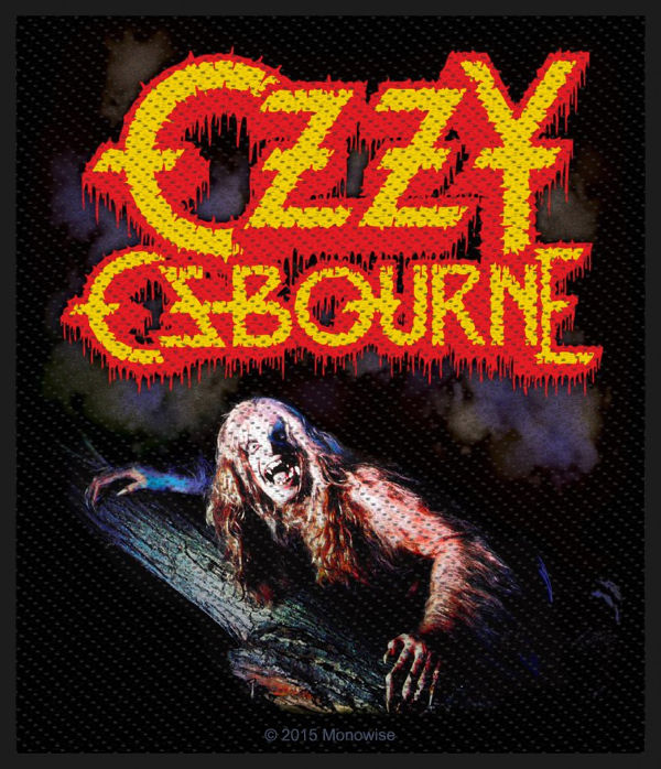 Osbourne, Ozzy - Bark At The Moon (100mm x 85mm) Sew-On Patch