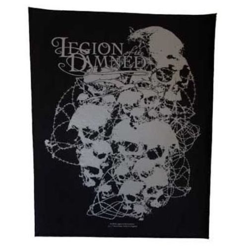 Legion Of The Damned - Skulls - Sew-On Back Patch (295mm x 265mm x 355mm)