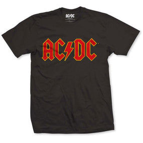 ACDC - 3XL,4XL, 5XL Classic Logo Black Shirt