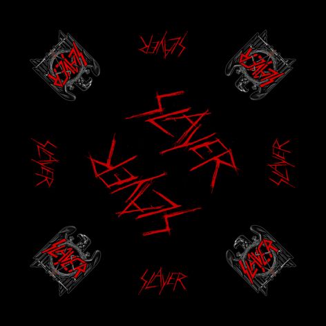 Slayer - Bandana (Black Eagle) (54mm x 52mm)