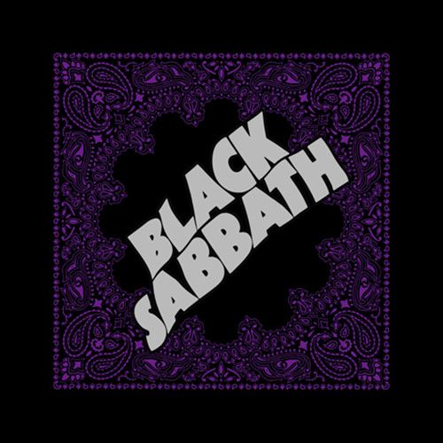 Black Sabbath - Bandana - Logo (54mm x 52mm)