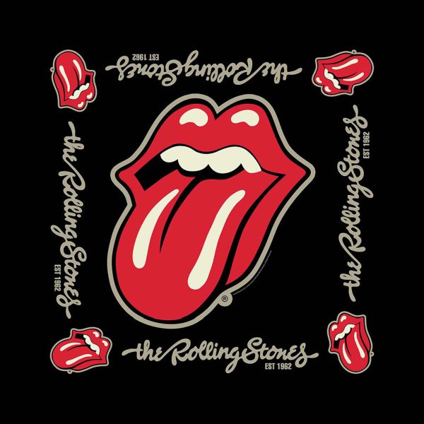 Rolling Stones - Bandana - Est. 1962 (54mm x 52mm)