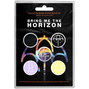 Bring Me The Horizon - 5 x 2.5cm Button Set - Thats The Spirit
