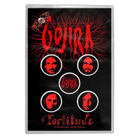 Gojira - 5 x 2.5cm Button Set - Fortitude