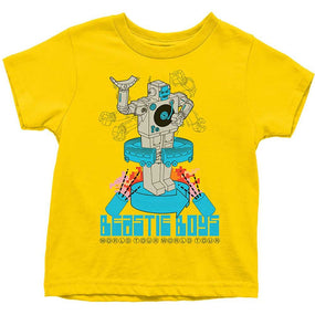 Beastie Boys - Robot Toddler and Youth Yellow Shirt