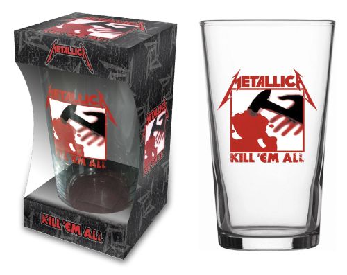 Metallica - Beer Glass - Pint - Kill em All