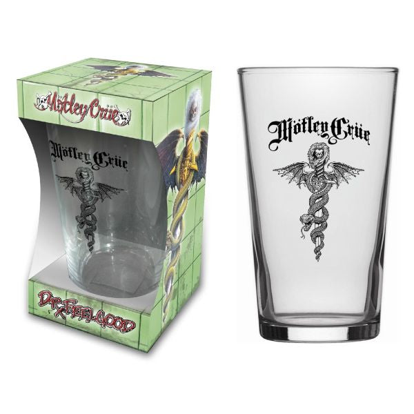 Motley Crue - Beer Glass - Pint - Dr Feelgood