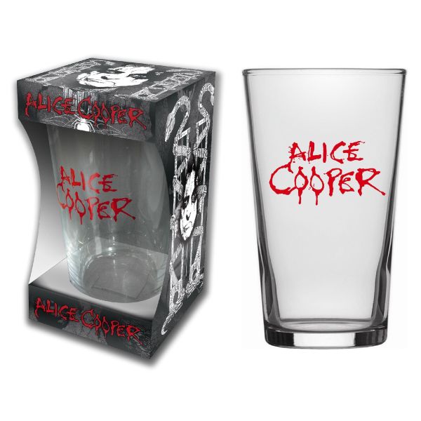 Cooper, Alice - Beer Glass - Pint - Logo