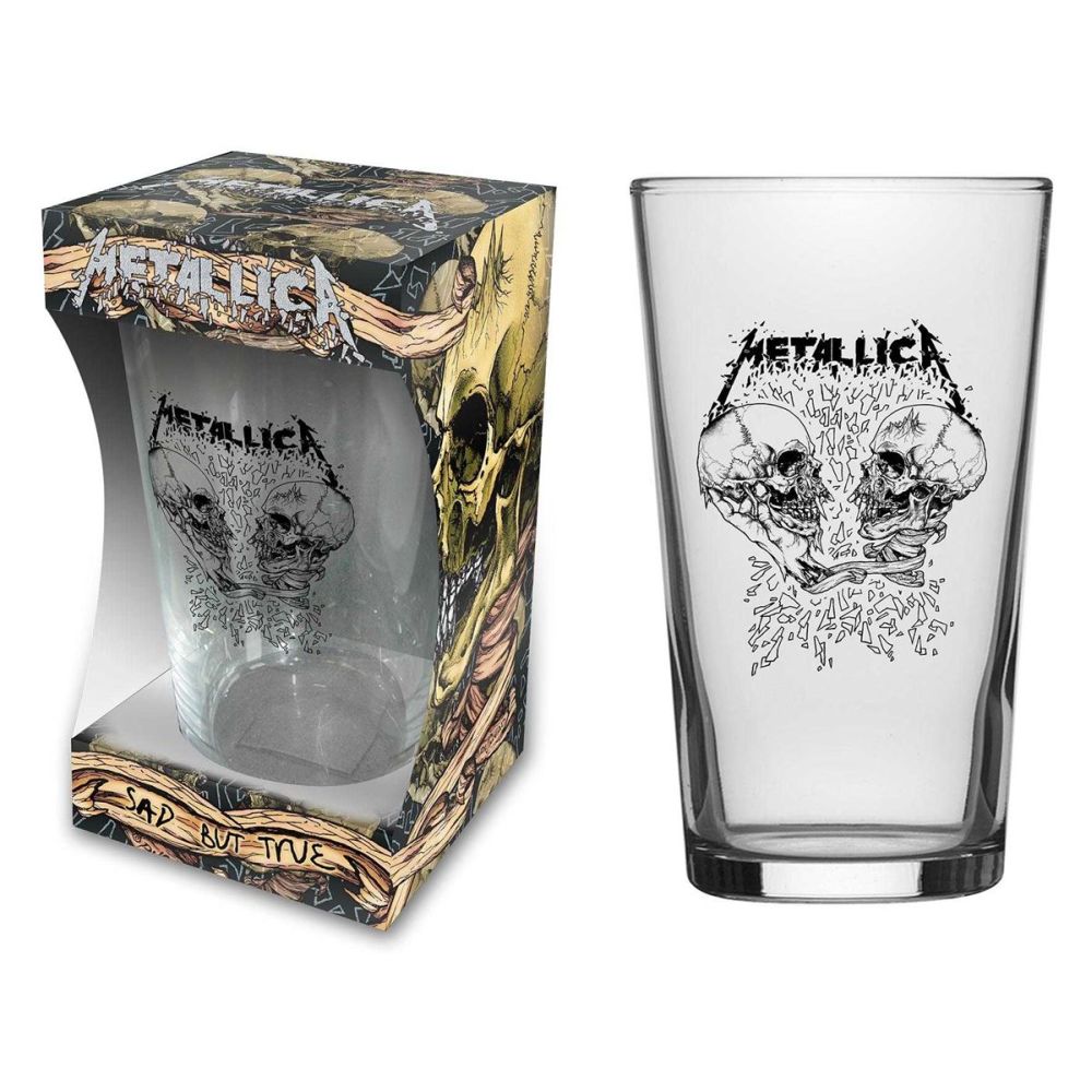 Metallica - Beer Glass - Pint - Sad But True