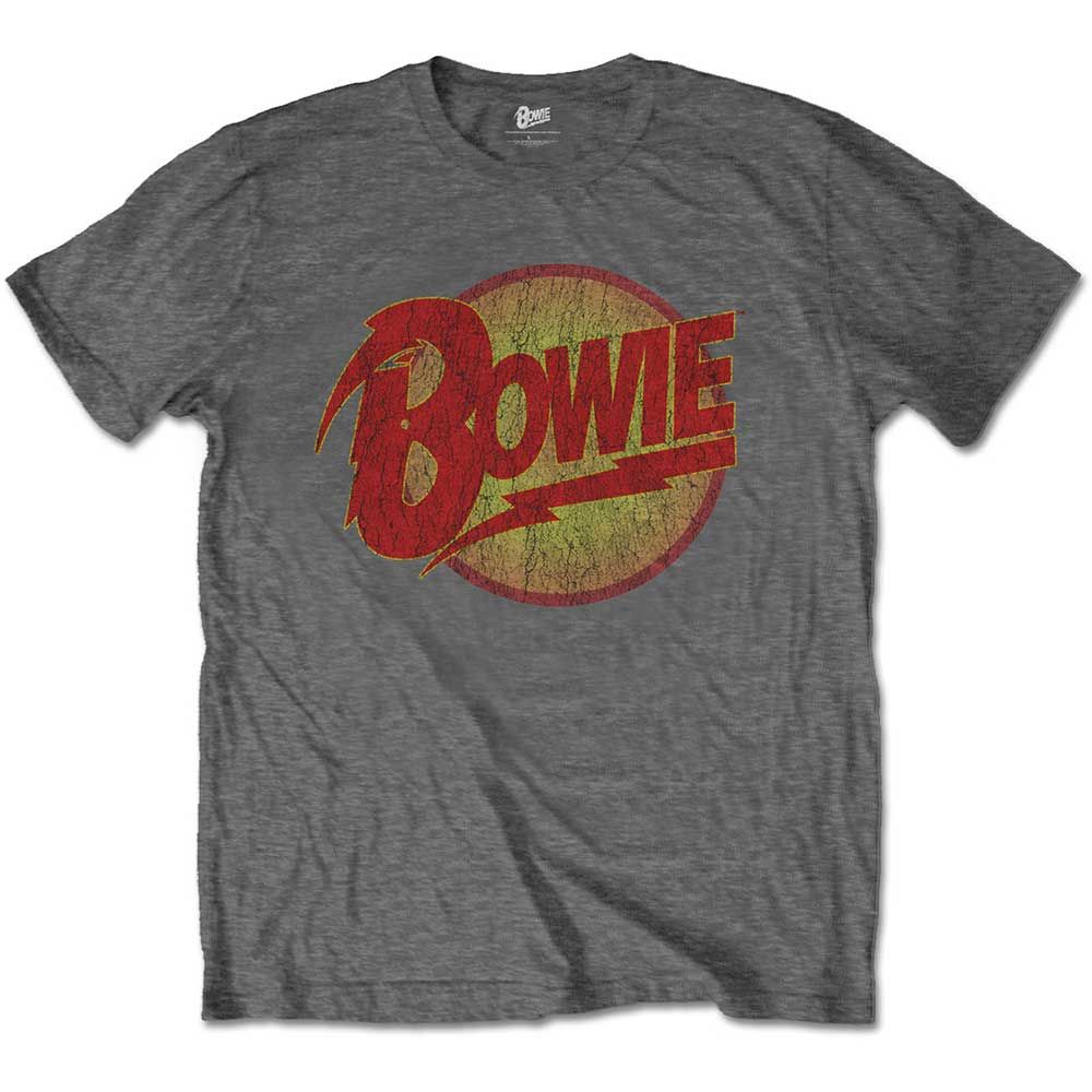 Bowie, David - Diamond Dogs Logo Toddler and Youth Charcoal Shirt