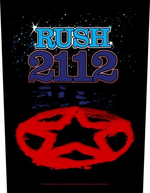 Rush - 2112 - Sew-On Back Patch (295mm x 265mm x 355mm)