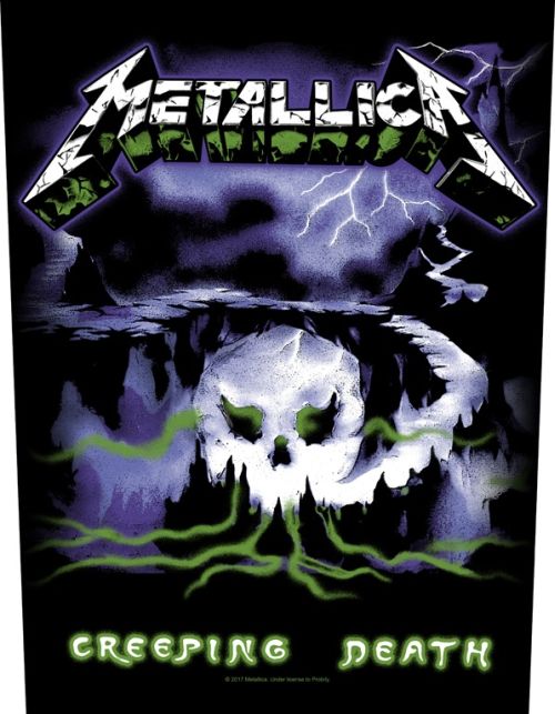 Metallica - Creeping Death - Sew-On Back Patch (295mm x 265mm x 355mm)