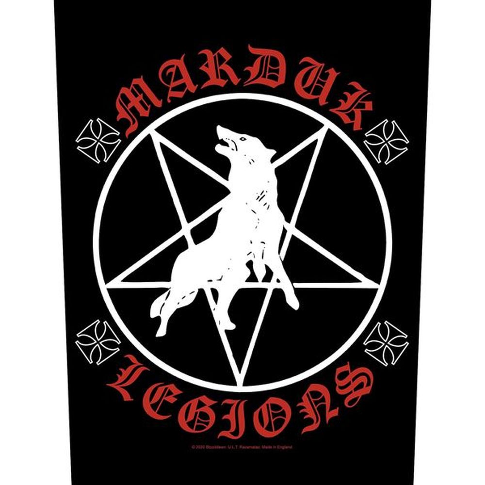 Marduk - Marduk Legions - Sew-On Back Patch (295mm x 265mm x 355mm)
