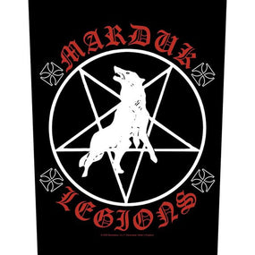 Marduk - Marduk Legions - Sew-On Back Patch (295mm x 265mm x 355mm)