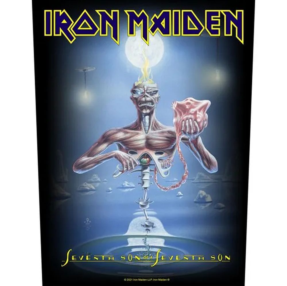 Iron Maiden - Seventh Son - Sew-On Back Patch (295mm x 265mm x 355mm)