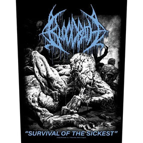 Bloodbath - Survival Of The Sickest - Sew-On Back Patch (295mm x 265mm x 355mm)
