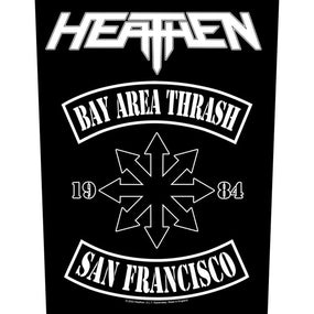 Heathen - Bay Area Thrash - Sew-On Back Patch (295mm x 265mm x 355mm)