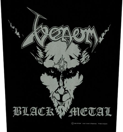 Venom - Black Metal - Sew-On Back Patch (295mm x 265mm x 355mm)