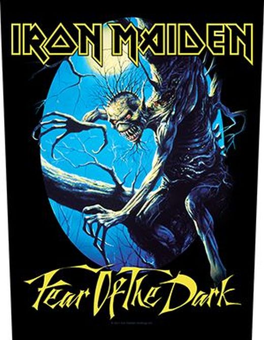Iron Maiden - Fear Of The Dark - Sew-On Back Patch (295mm x 265mm x 355mm)