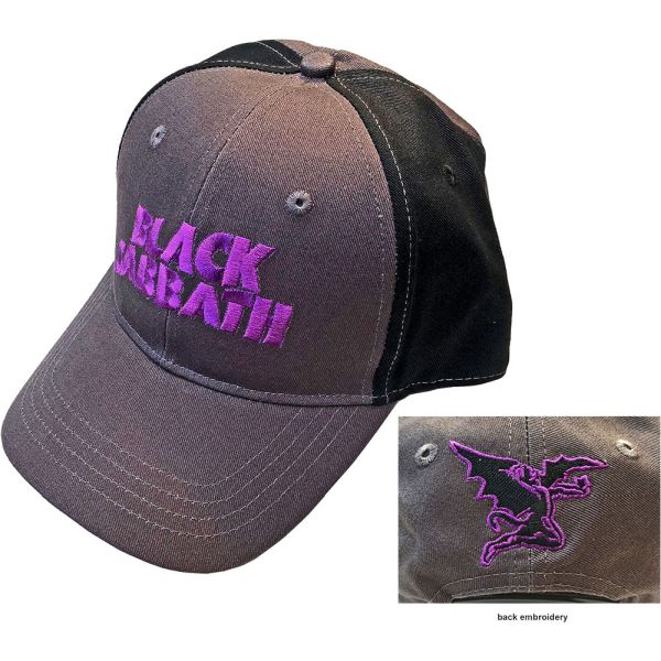 Black Sabbath - Premium Cap (2 Tone Logo and Daemon)