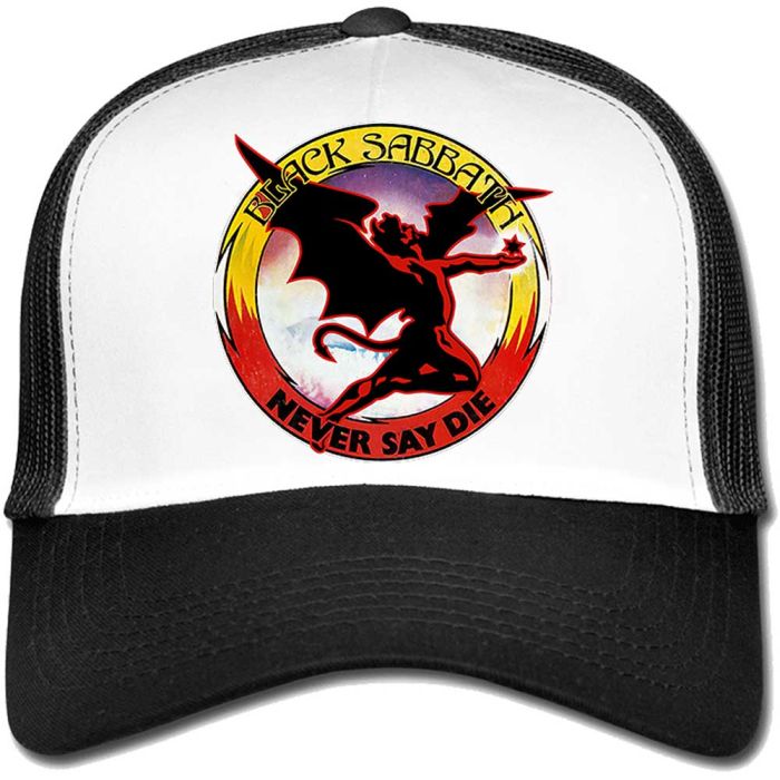 Black Sabbath - Mesh Back Trucker Cap (Never Say Die)