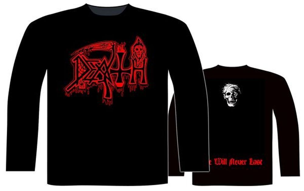 Death - Life Will Never Last Black Long Sleeve Shirt
