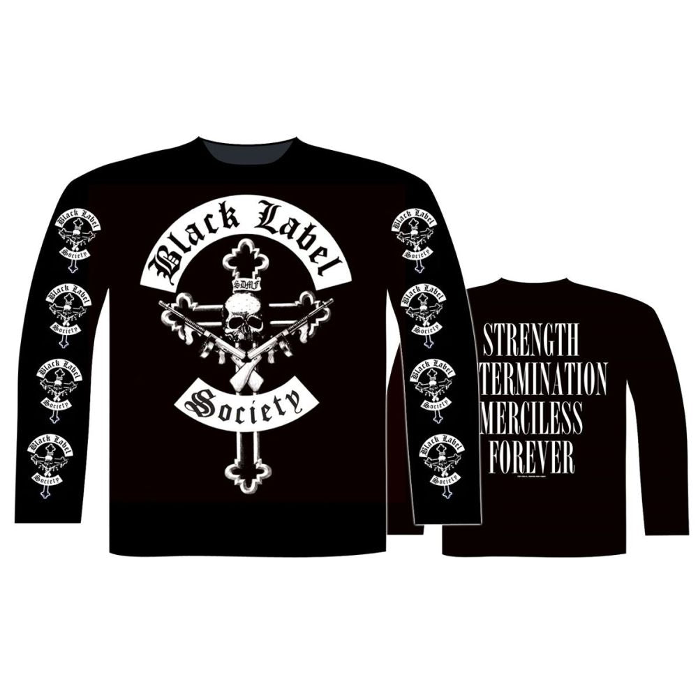 Black Label Society - Mafia Black Long Sleeve Shirt