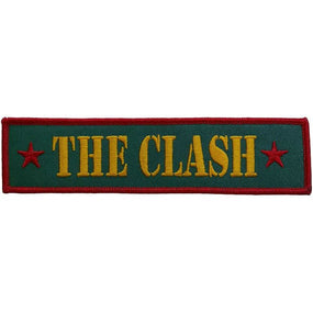 Clash, The - Logo (150mm x 40mm) Strip Sew-On Patch