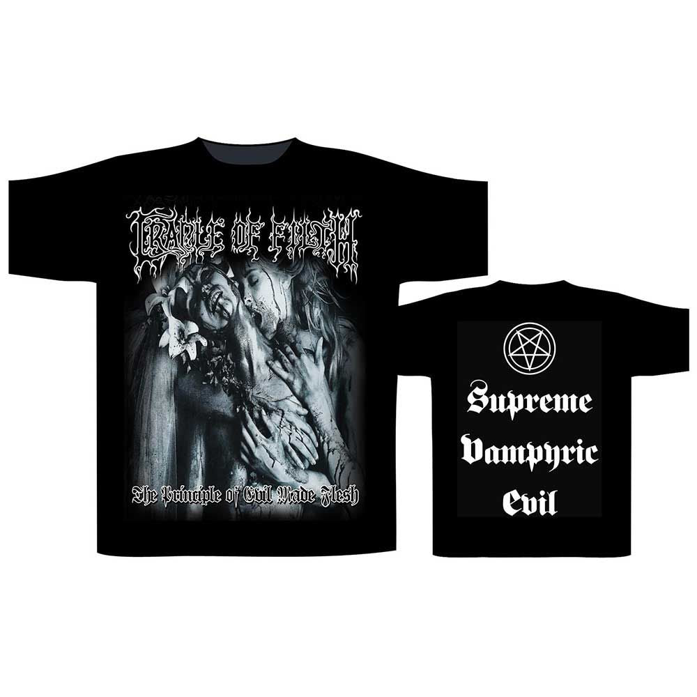 Cradle Of Filth - Supreme Vampiric Evil Black Shirt
