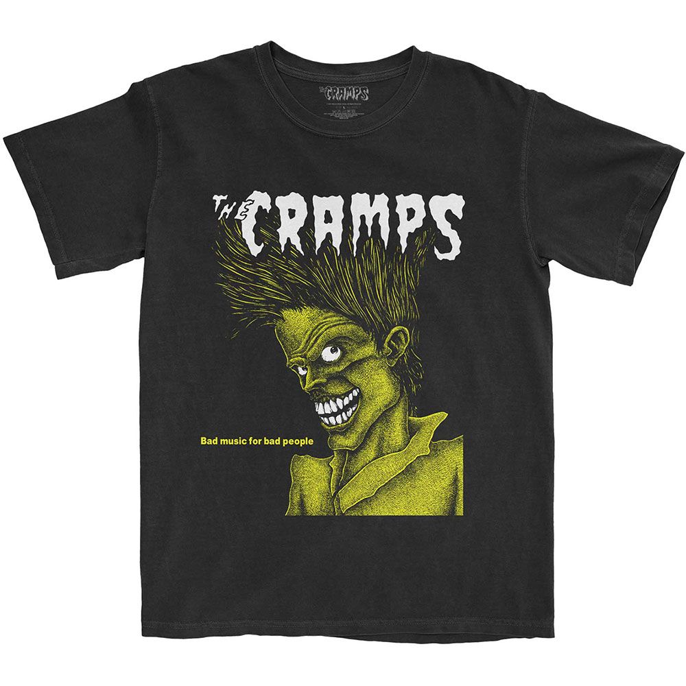 Cramps - Bad Music For Bad People Black Shirt