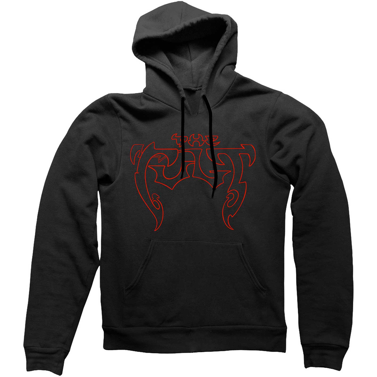 Cult - Pullover Black Hoodie (Logo)