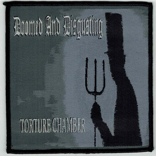 Doomed And Disgusting - Torture Chamber (85mm x 85mm) Sew-On Patch