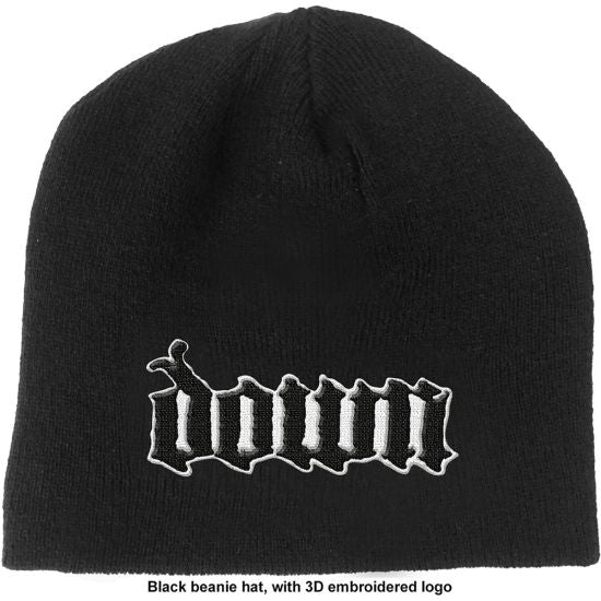 Down - Knit Beanie - Logo