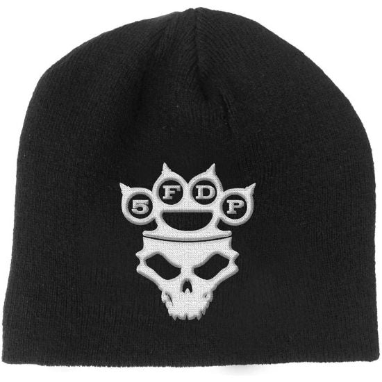 Five Finger Death Punch - Knit Beanie - Embroidered - Knuckle Duster Logo