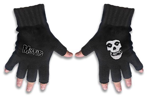 Misfits - Fingerless Gloves (Fiend and Logo)