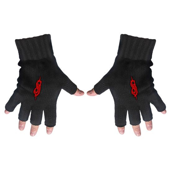 Slipknot - Fingerless Gloves (Tribal S Logo)