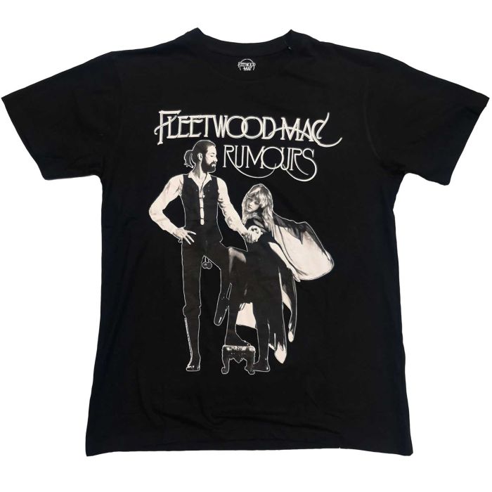 Fleetwood Mac - 3XL, 4XL, 5XL Rumours Black Shirt
