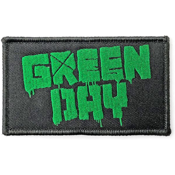 Green Day - Logo (100mm x 55mm) Sew-On Patch