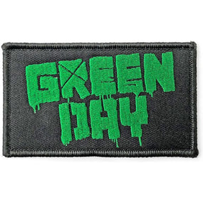 Green Day - Logo (100mm x 55mm) Sew-On Patch