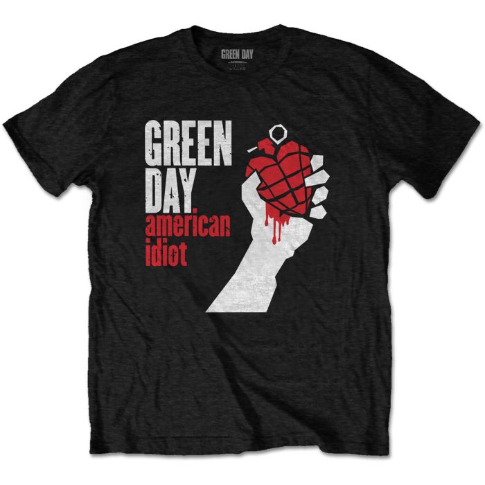 Green Day - American Idiot Black Shirt