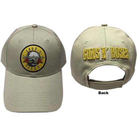 Guns N Roses - Cap (Bullet Logo - SAND)