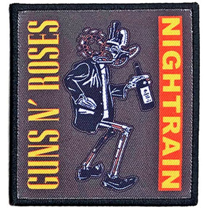 Guns N Roses - Nightrain (80mm x 75mm) Sew-On Patch