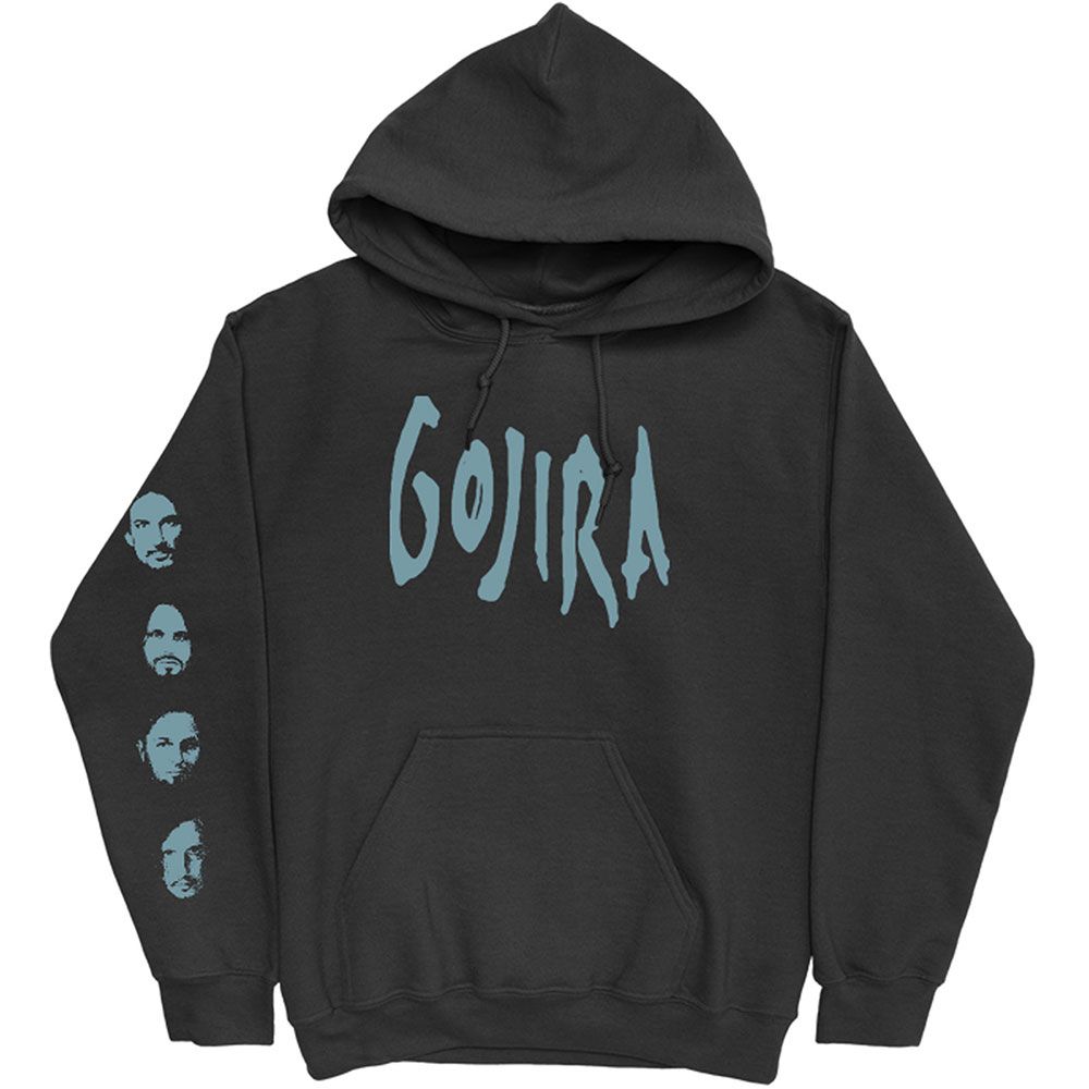 Gojira - Pullover Black Hoodie (Fortitude)