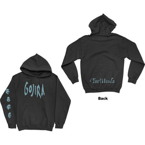 Gojira - Pullover Black Hoodie (Fortitude)