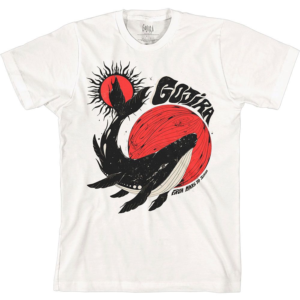 Gojira - From Mars To Sirius White Shirt