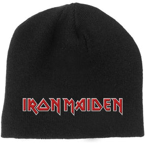Iron Maiden - Knit Beanie - Embroidered - Logo