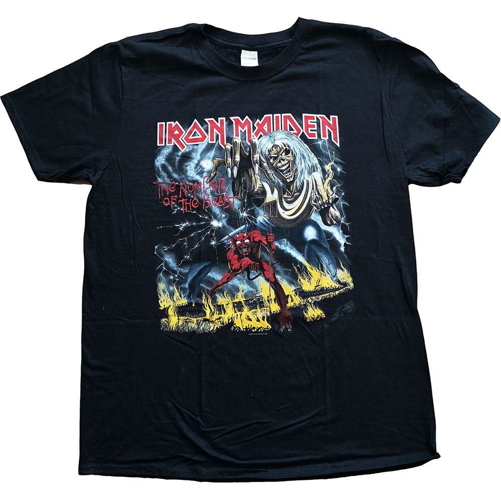 Iron Maiden - Number Of The Beast Black Shirt
