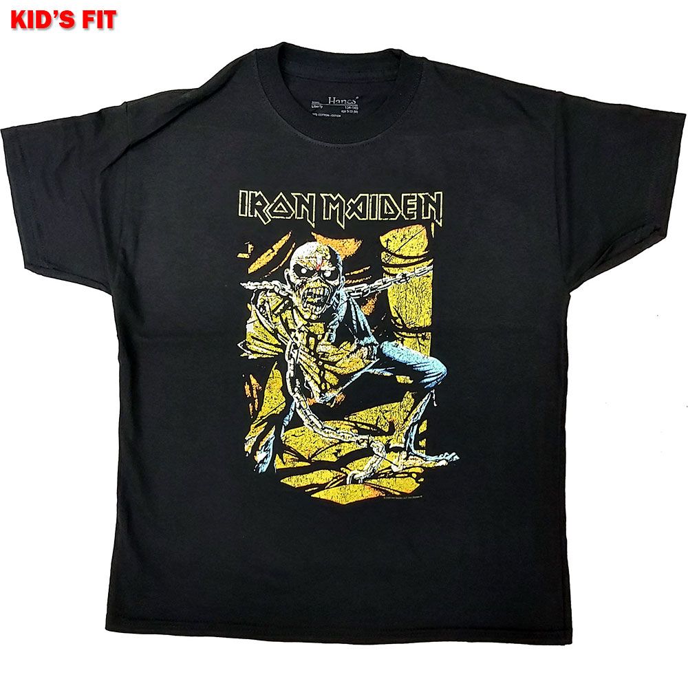 Iron Maiden - Piece Of Mind Toddler and Youth Black Shirt
