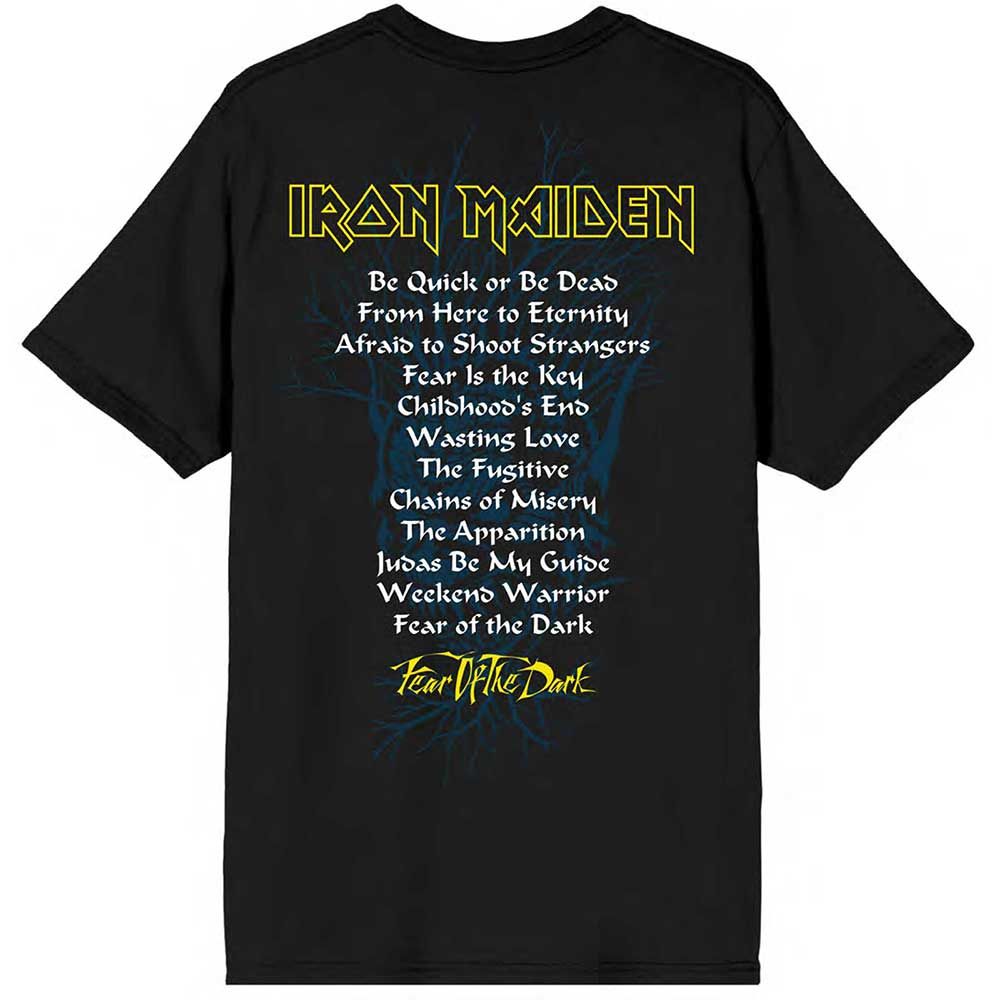 Iron Maiden - Fear Of The Dark Track Black Shirt