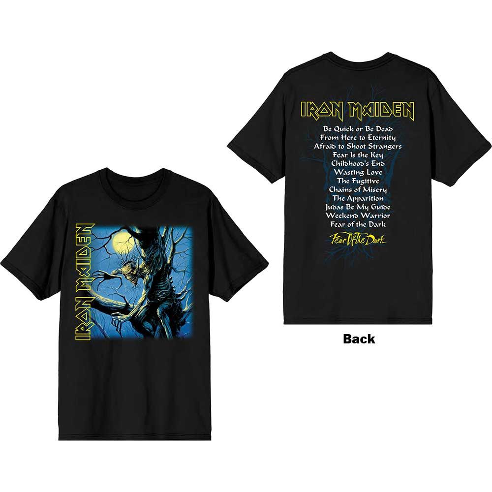 Iron Maiden - Fear Of The Dark Track Black Shirt